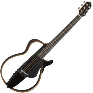YAMAHA(ヤマハ) SLG200S TBL サイレントギター アコースティックギター エレアコ  トランスルーセントブラック【ピック20枚セットプレゼント 】