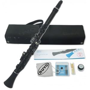 クラリネット本体　リード&付属品セット クラリネット ケース 付 10 リード 本体セット 17キー B♭ 初心者 音楽