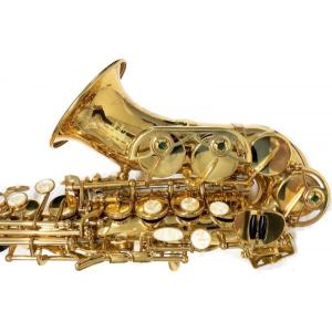 Michael Jマイケル 管楽器 吹奏楽器 アウトレット サックス 新品 カーブドソプラノサックス Spc 700 Saxophone カーブド Gold Soprano サックス 本体 J 管楽器 ソプラノサックス