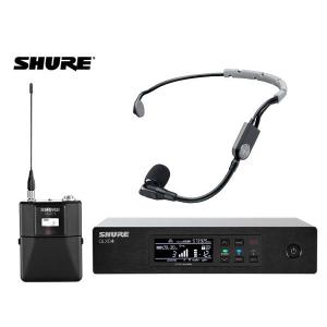 SHURE(シュア) QLXD14/SM35-JB ◆ ヘッドセットマイク、ボディパック型送信機 ワイヤレスマイクシステム B帯モデル｜watanabegakki