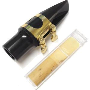 アルトサックス マウスピース リガチャー リード セット alto saxophone mouthpieces Ligature set サックス 練習　北海道 沖縄 離島 同梱不可｜watanabegakki