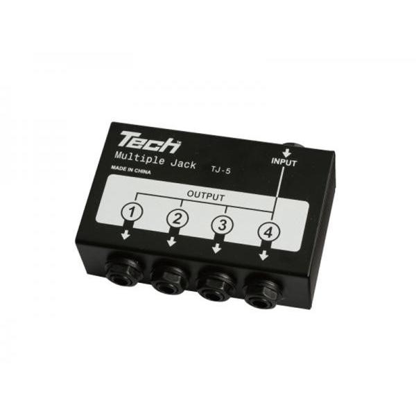 Tech(テック) TJ-5 ◆ 1IN 4OUT マルチ・ジャック パッシブ スプリッター