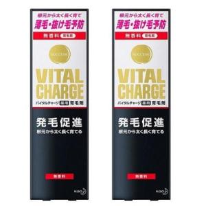 送料無料 花王 バイタルチャージ 薬用育毛剤 頭皮用 200ml×２本 医薬部外品 配種LP