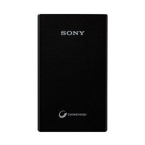 ソニー USBポータブル電源 (6,100mAh ブラック USB-typeC変換アダプター同梱)CP-E61CAB