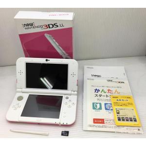 きれいな new ニンテンドー 3DS LL ピンク×ホワイト