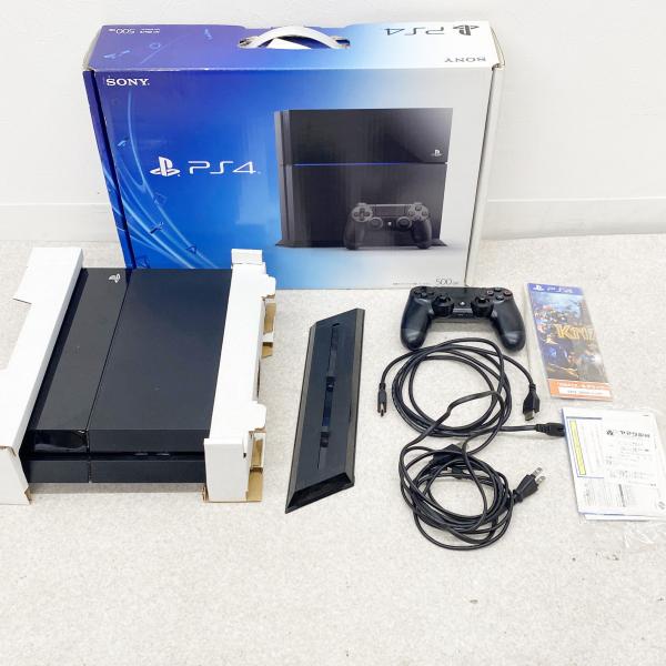 PlayStation 4 ジェット・ブラック 500GB CUH-1000AB01　本体のみ　PS...