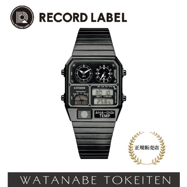 シチズン コレクション レコードレーベル アナデジテンプ ANA-DIGI TEMP 腕時計 ブラン...