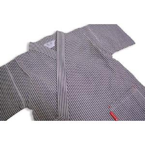 日本製 甚平 子供用 男の子 ヒッコリー おし...の詳細画像4