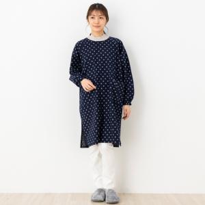 割烹着 日本製 久留米織 女性用 裏開き かっ...の詳細画像5