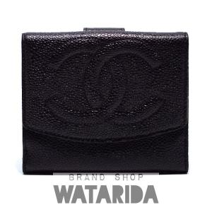 CHANEL シャネル 長財布 ココマーク キャビアスキン レザー ロング