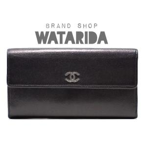 CHANEL（シャネル） 長財布 ココマーク キャビアスキン レザー ロング
