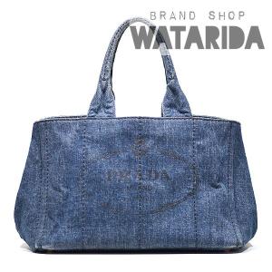 PRADA プラダ DENIM ブランドオフ デニム トートバッグ デニム