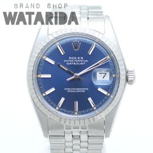 ロレックス 腕時計 デイトジャスト Ref.1603 SS ブルーダイヤル 当店オリジナルボックス付 【送料無料】｜watarida710