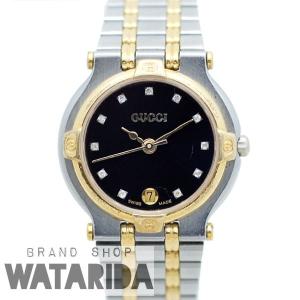 GUCCI グッチ 腕時計 101L レディース Qz SS 電池交換済 箱・保付 送料