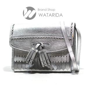 美品⭐︎BURBERRY フリンジ ショルダーバッグ バーバリー BURBERRY ショルダー バッグ ミニ フランシス 8049044 TB