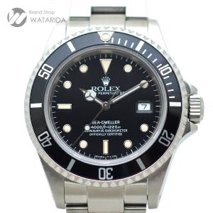 ロレックス ROLEX 腕時計 シードゥエラー 16600 E番 トリチウムインデックス ルミノバ針 黒文字盤 SS 箱・保付 送料無料｜watarida710