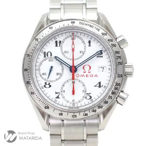 オメガ OMEGA 腕時計 スピードマスター AT デイト 3515.20 SS 白文字盤 送料無料｜watarida710