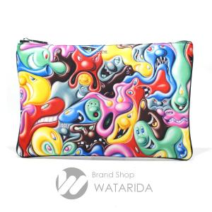 ディオール DIOR バッグ ケニー シャーフ KENNY SCHARF クラッチバッグ ナイロン レザー マルチカラー 送料無料｜watarida710