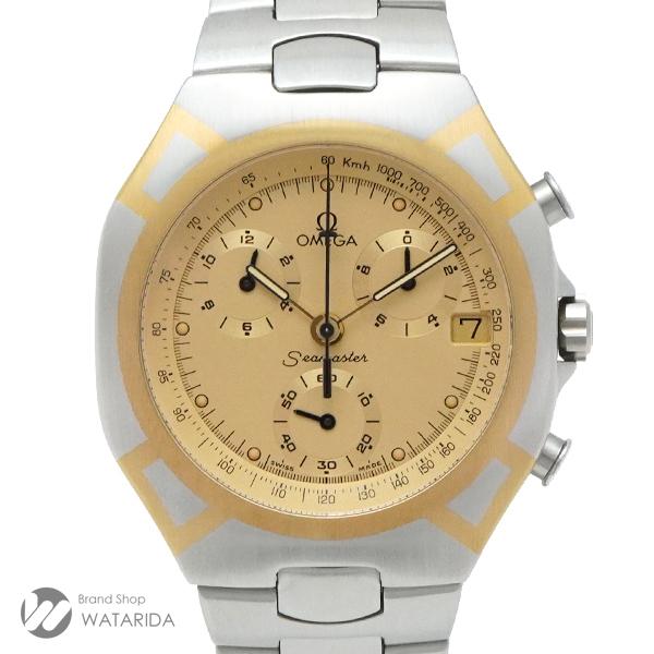 オメガ OMEGA 腕時計 シーマスター ポラリス クロノグラフ クオーツ 386.1031.1 S...