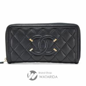 CHANEL シャネル 長財布 ココマーク キャビアスキン レザー ロング
