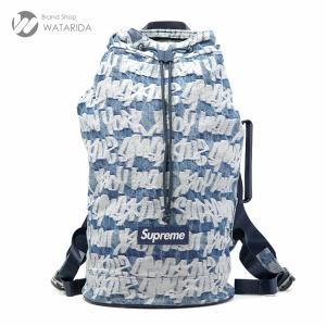 シュプリーム Supreme バッグ バックパック Fat Tip Jacqurard Denim Back Pack デニム 2022SS 送料無料｜watarida710