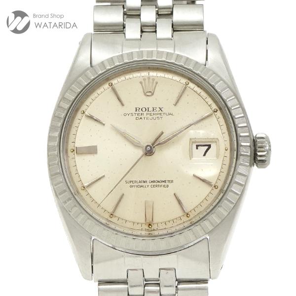 ロレックス ROLEX 腕時計 デイトジャスト 1603 アルファ針 1番台 SS シルバー文字盤 ...