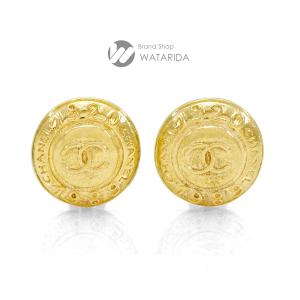 CHANEL（シャネル） イヤリング ロゴ ヴィンテージ GP ゴールド 94 A