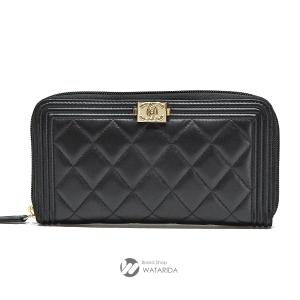 CHANEL シャネル がま口財布 長財布 レディース キャビアスキン