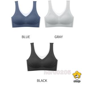 ブラジャー ノンワイヤー 夏用 シームレス ブ...の詳細画像2