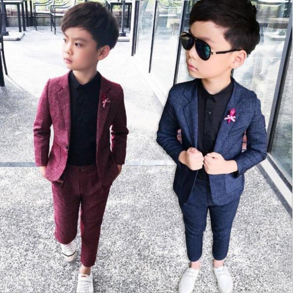 【特価】フォーマルスーツ 男の子 子供スーツ ベビー 春秋 上下セット 子供服 上下セット タキシー...
