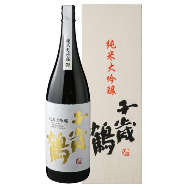 【北海道】千歳鶴 純米大吟醸 1.8L 箱入