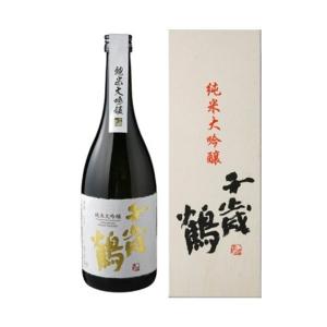【北海道】千歳鶴 純米大吟醸 720ml 箱入  北海道産米きたしずく使用 精米歩合40%