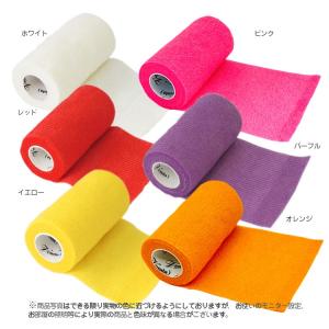 自着性 伸縮包帯 クイックテープ 100mm×...の詳細画像1