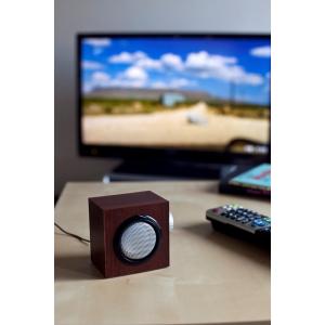 手元 スピーカー 木目 手元 耳元 テレビスピ...の詳細画像1