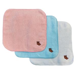 馬刺繍付き ミニハンカチタオル