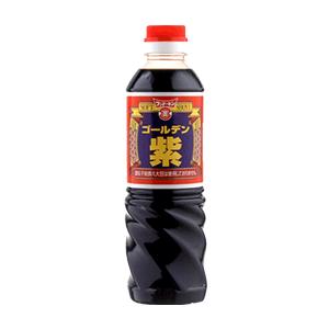 ゴールデン紫 500ml　(こいくち醤油)　フンドーキン｜watasyoku