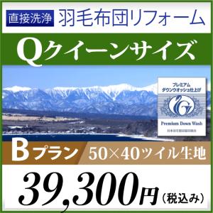 羽毛布団リフォーム　Bプラン　クイーンサイズ｜watayamori