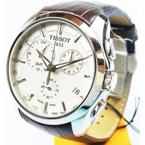 ティソ TISSOT メンズ腕時計 クルティエGMTクロノ ...