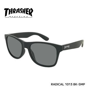 【即納】 正規品 THRASHER スラッシャー 偏光レンズ RADICAL ラディカル 1013 BK-SMP マットブラック×スモーク