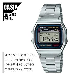 CASIO STANDARD 日本未発売 A168WA-1W 海外モデル スタンダード デジタル 並行輸入品 10年保証 日本未発売 CASIO