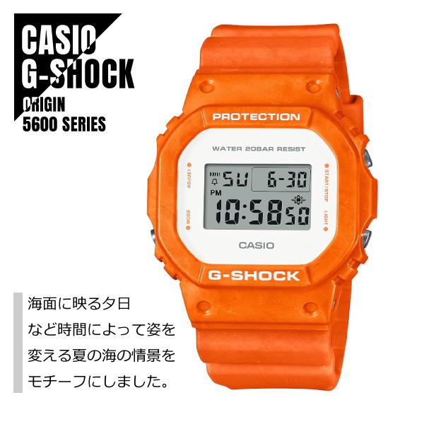【即納】CASIO カシオ G-SHOCK Gショック ORIGIN DW-5600WS-4 オレン...