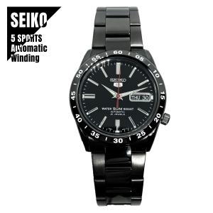 【即納】SEIKO セイコー SEIKO5 セイコー5 5スポーツ 黒い稲妻 自動巻（手巻付き）裏蓋スケルトン SNKE03KC メンズ 腕時計｜watch-index