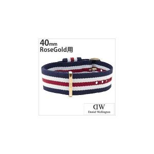 ダニエル ウェリントン 腕時計 Daniel Wellington クラシック NATO ベルト カンタベリー ローズ 0302DW メンズ レディース ユニセックス セール