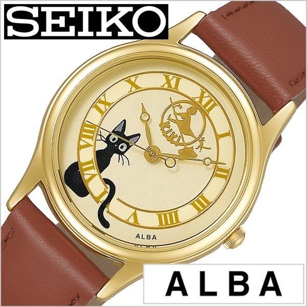 セイコー アルバ 腕時計 キャラクターウォッチ 魔女の宅急便 黒ネコ ジジ SEIKO 時計 ALB...