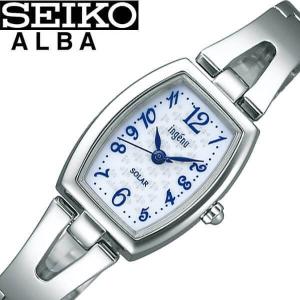 セイコー アルバ アンジェーヌ 電池交換不要 ソーラー 時計 SEIKO ALBA ingenu 腕時計 レディース ブルー AHJD409 人気 ブランド おすすめ 防水｜watch-lab
