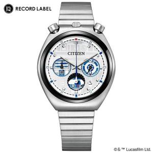 シチズン 腕時計 レコードレーベル ツノクロノ 特定店限定モデル スター・ウォーズモデル CITIZEN RECORD LABEL STAR WARS R2ーD2 AN3666-51A｜watch-lab