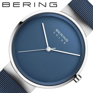 ベーリング 腕時計 ソーラーコレクション BERING Solar Collection メンズ ブルー ネイビー 時計 クォーツ ソーラー 14339-307 人気 おしゃれ｜正規腕時計の専門店ウォッチラボ