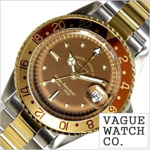 ヴァーグ ウォッチ コー 腕時計 ブラウン ジーエムティー 時計 VAGUE WATCH Co. BRWN GMT｜watch-lab