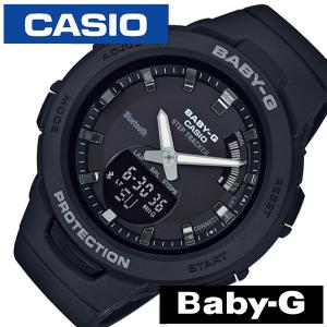 カシオ ベビージー ジースクワッド スマートウォッチ 時計 CASIO BABY-G G-SQUAD 腕時計 レディース ブラック BSA-B100-1AJF ベビーG iPhone スマホ アプリ｜watch-lab