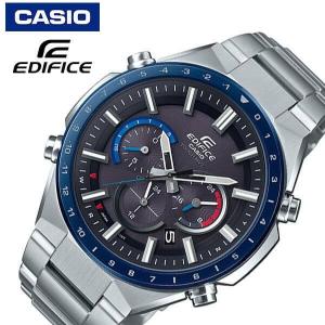 カシオ エディフィス ソーラー 電波 時計 CASIO EDIFICE 腕時計 メンズ ブラック EQW-T660DB-1BJF 正規品 人気 ブランド 防水 ソーラー 電波 かっこいい｜watch-lab